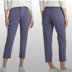 Frank Eileen Wicklow Italian Chino Twill in Ocean Blue, size 8